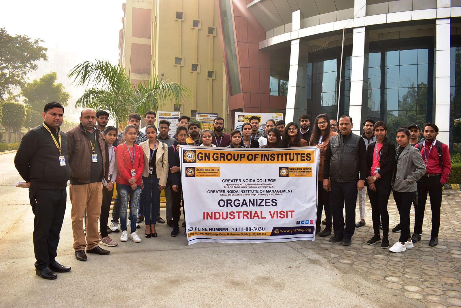 GN Group of Institutes Greater Noida Industrial Visit photo 6
